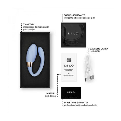 LELO - COUPLES TOY TIANI TWIST APP SEA FOAM