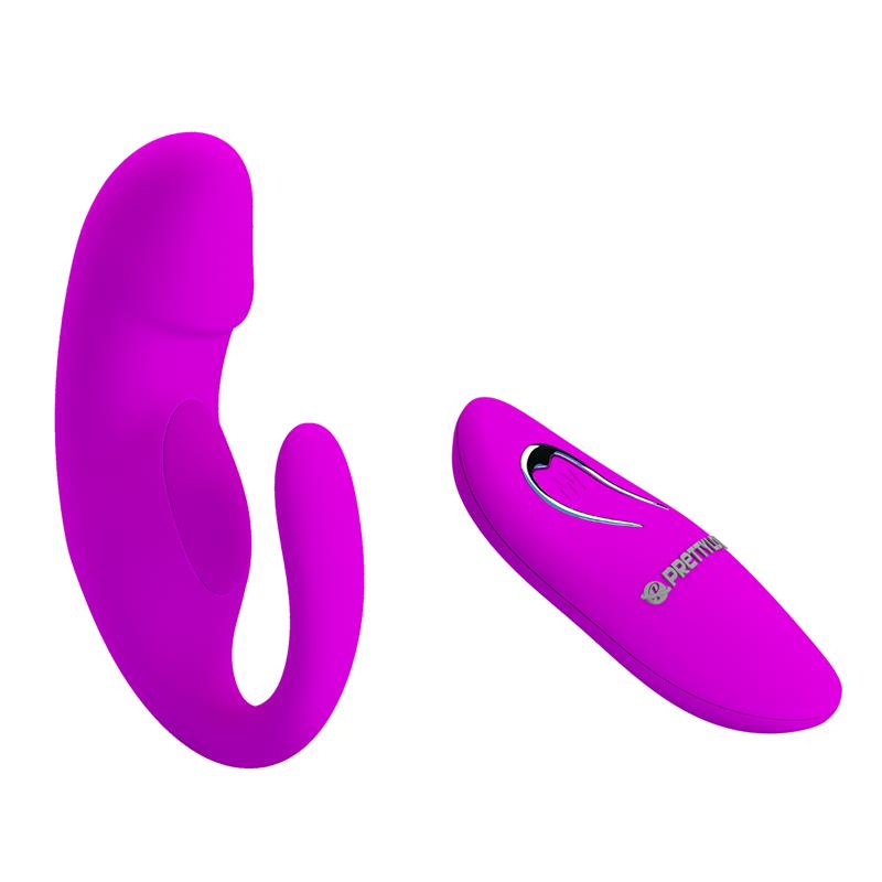PRETTYLOVE - COUPLES TOY WITH REMOTE CONTROL PINK