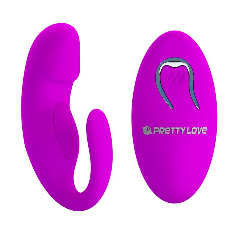 PRETTYLOVE - COUPLES TOY WITH REMOTE CONTROL PINK