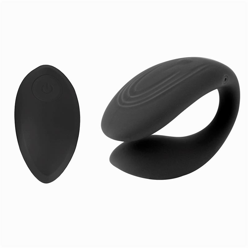 TARDENOCHE - COUPLY COUPLE TOY WITH REMOTE CONTROL USB UNIBODY LIQUID SILICONE
