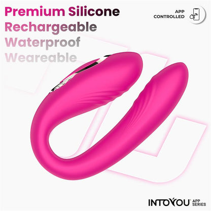 INTOYOU APP SERIES - COUTY COUPLES TOY 360º OSCILATION WITH APP