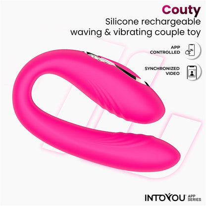 INTOYOU APP SERIES - COUTY COUPLES TOY 360º OSCILATION WITH APP