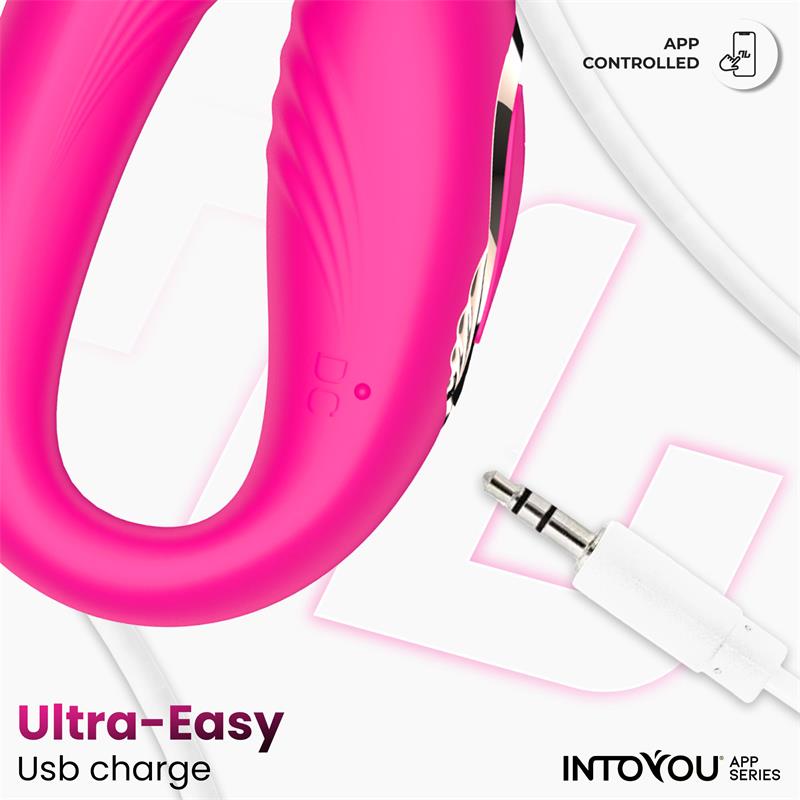 INTOYOU APP SERIES - COUTY COUPLES TOY 360º OSCILATION WITH APP