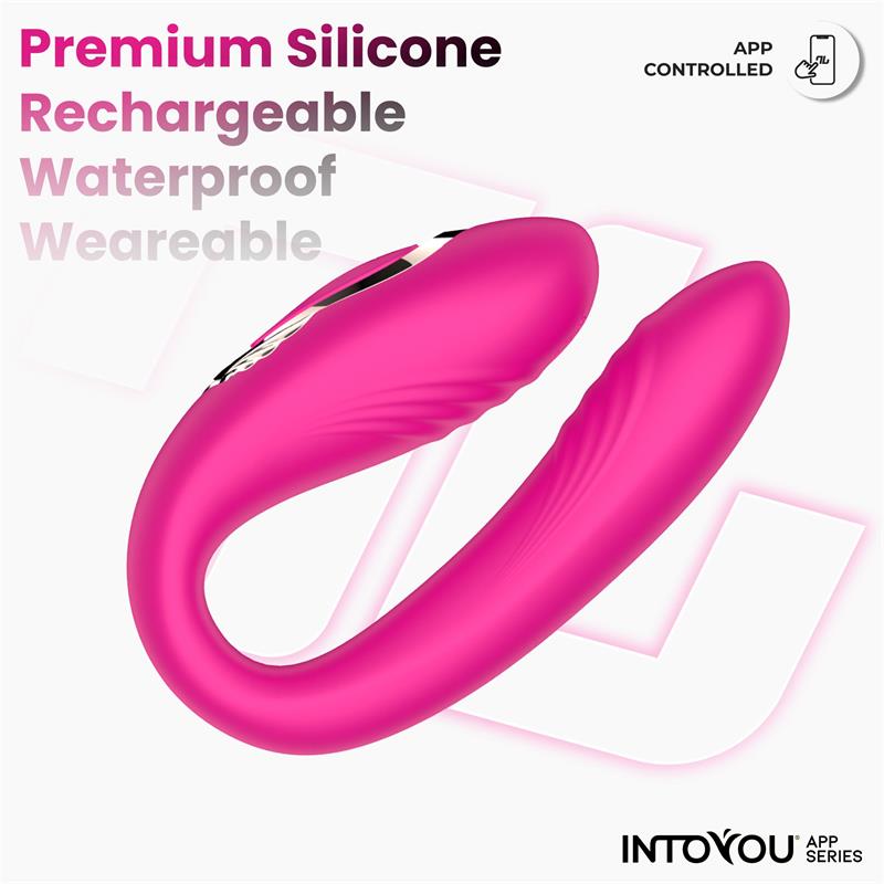 INTOYOU APP SERIES - COUTY COUPLES TOY 360º OSCILATION WITH APP