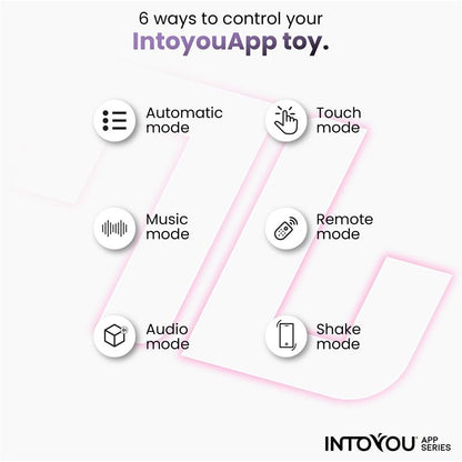 INTOYOU APP SERIES - COUTY COUPLES TOY 360º OSCILATION WITH APP