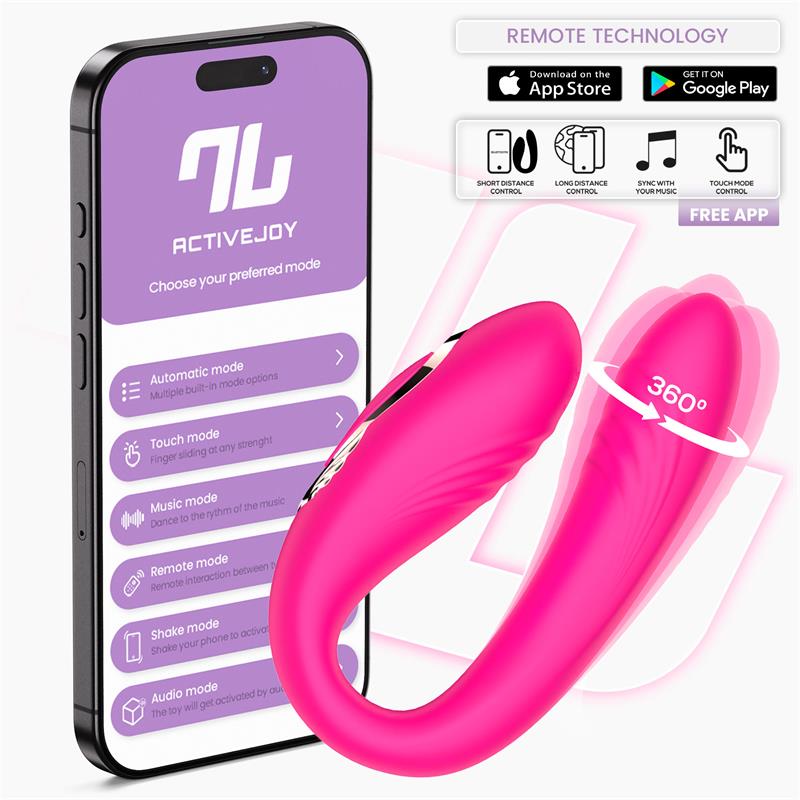 INTOYOU APP SERIES - COUTY COUPLES TOY 360º OSCILATION WITH APP