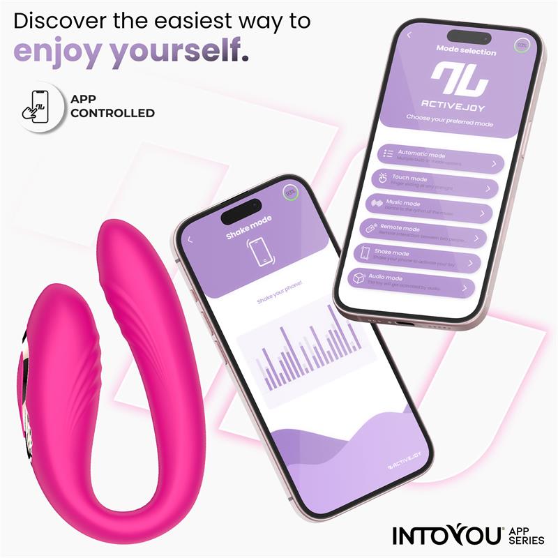 INTOYOU APP SERIES - COUTY COUPLES TOY 360º OSCILATION WITH APP