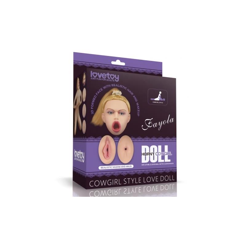 LOVETOY - COWGIRL STYLE LOVE DOLL