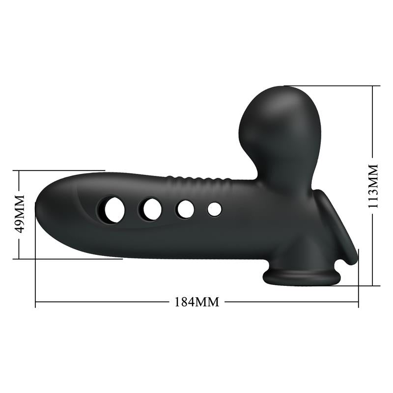 PRETTYLOVE - CRANE PENIS SLEEVE WITH INFLATION FUNCTION