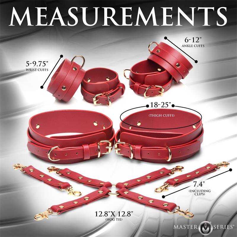 MASTER SERIES - CRIMSON CAPTIVE 7 PCS SET