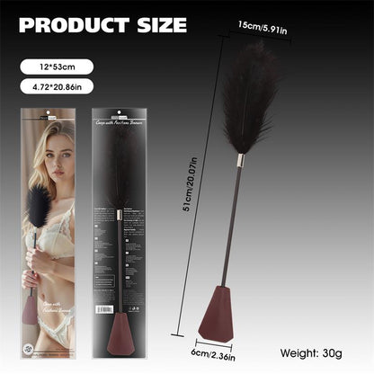 CHISA - CROP WITH FEATHERS BURGUNDY
