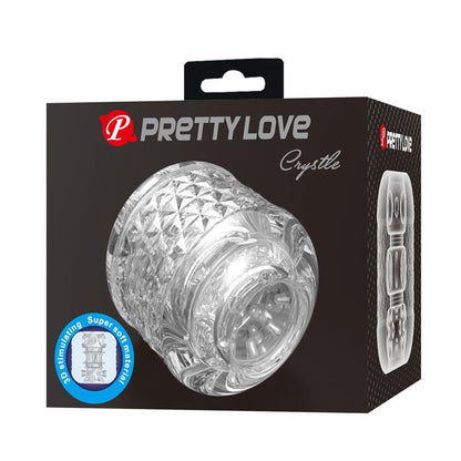 PRETTY LOVE - CRYSTLE 3D MASTURBATOR DOUBLE SIDED