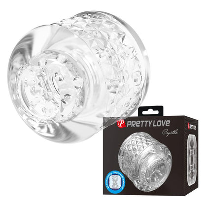 PRETTYLOVE - CRYSTLE 3D MASTURBATOR DOUBLE SIDED