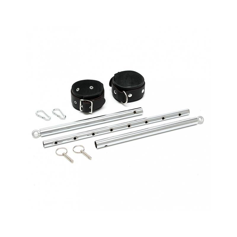 BONDAGE PLAY - CUFFS WITH SPREADBAR ADJUSTABLE