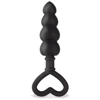 TARDENOCHE - CUORE ANAL PLUG SILICONE BLACK