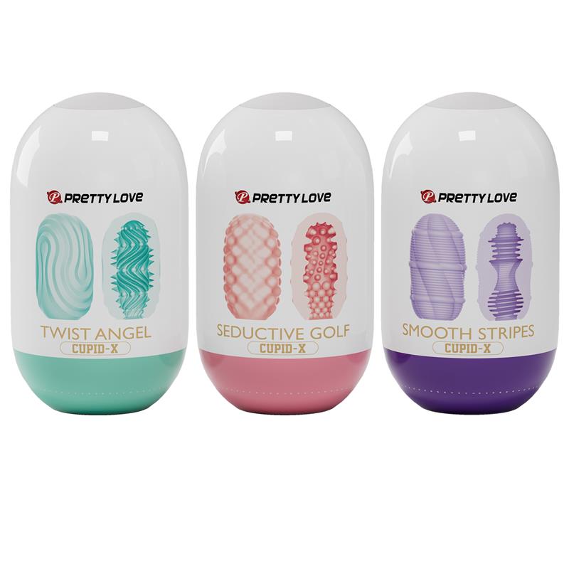 PRETTY LOVE - CUPID X 18 MALE MASTURBATORS DIFFERENT TEXTURES