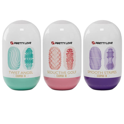 PRETTY LOVE - CUPID X 18 MALE MASTURBATORS DIFFERENT TEXTURES