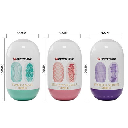 PRETTY LOVE - CUPID X 18 MALE MASTURBATORS DIFFERENT TEXTURES