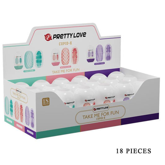 PRETTY LOVE - CUPID X 18 MALE MASTURBATORS DIFFERENT TEXTURES