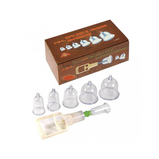 BONDAGE PLAY - CUPPING SET 6 PIECES