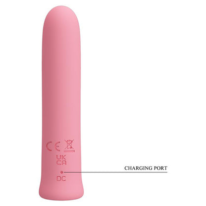 PRETTY LOVE - CURTIS MINI SUPER POWER VIBRATOR 12 VIOLET SILICONE VIBRATIONS