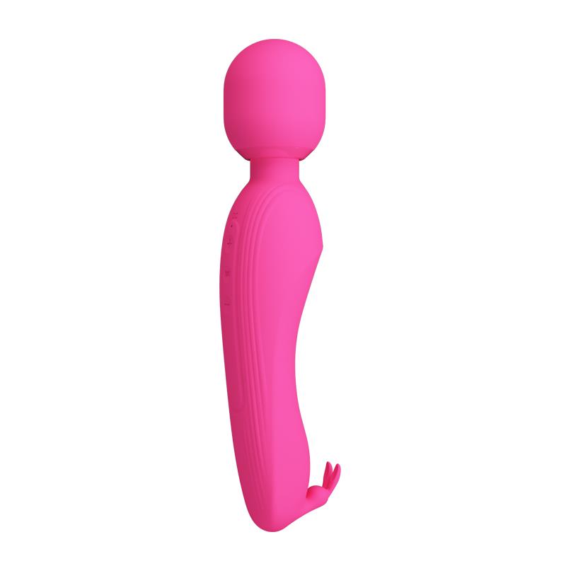 PRETTYLOVE - CURTIS MASSAGER WITH CLITORIS STIMULATOR