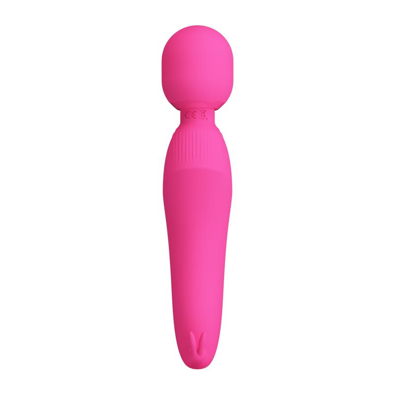 PRETTYLOVE - CURTIS MASSAGER WITH CLITORIS STIMULATOR