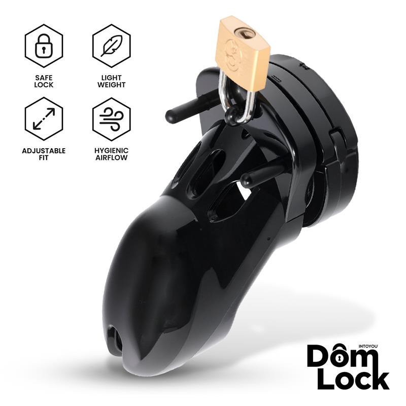 DOMLOCK - CUSTODY CHASTITY CAGE
