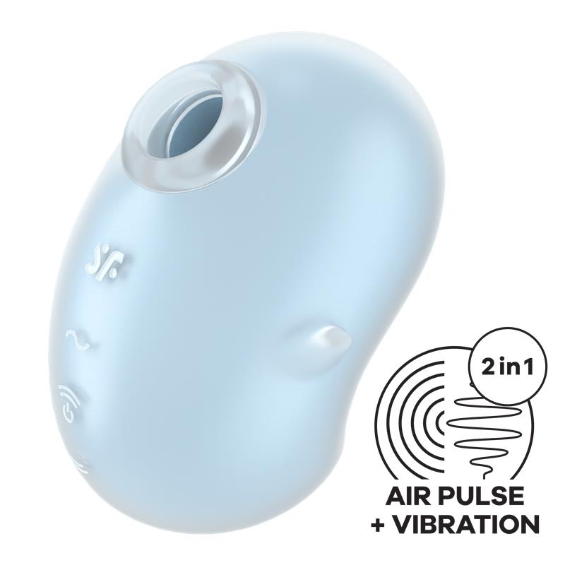 SATISFYER - CUTIE GHOST BLUE