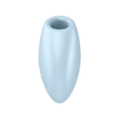 SATISFYER - CUTIE HEART CLITORIS SUCKER AND VIBE BLUE