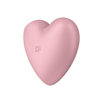 SATISFYER - STIMULATEUR CLITORIDIEN CUTIE HEART ET VIBRATEUR ROSE