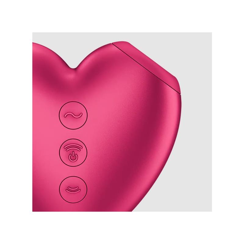 SATISFYER - CUTIE HEART CLITORIS SUCKER BATTERY SERIES