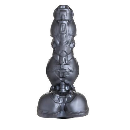 CREATURE COCKS - CYBORG COCK THRUSTING AND VIBRATING METAL DILDO