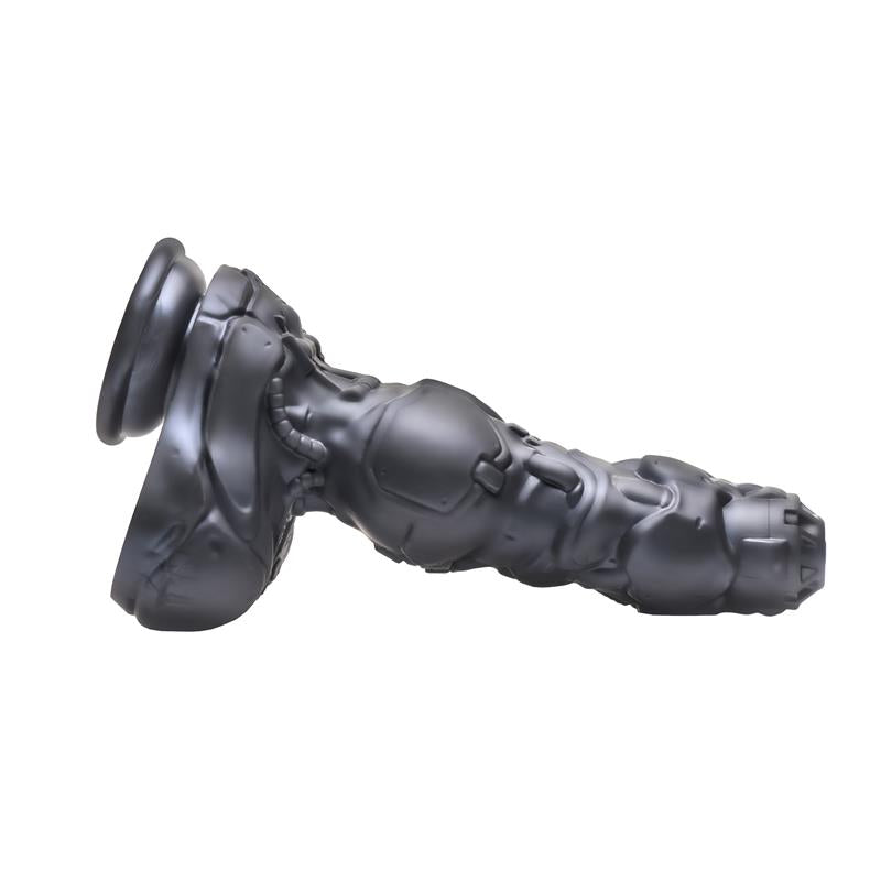 CREATURE COCKS - CYBORG COCK THRUSTING AND VIBRATING METAL DILDO