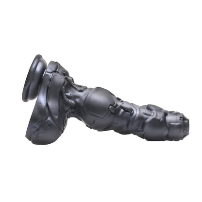 CREATURE COCKS - CYBORG COCK THRUSTING AND VIBRATING METAL DILDO