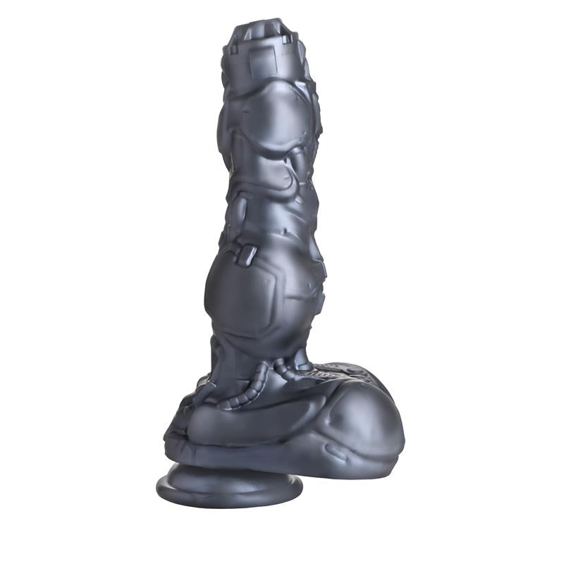 CREATURE COCKS - CYBORG COCK THRUSTING AND VIBRATING METAL DILDO