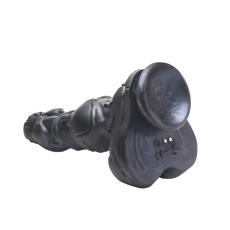 CREATURE COCKS - CYBORG COCK THRUSTING AND VIBRATING METAL DILDO