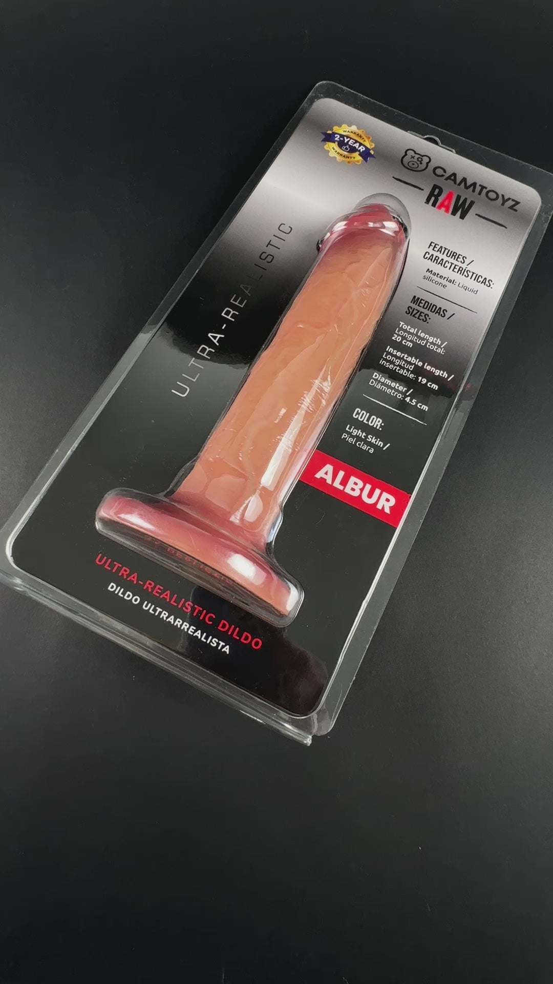 CAMTOYZ - ULTRA REALISTIC DILDO ALBUR