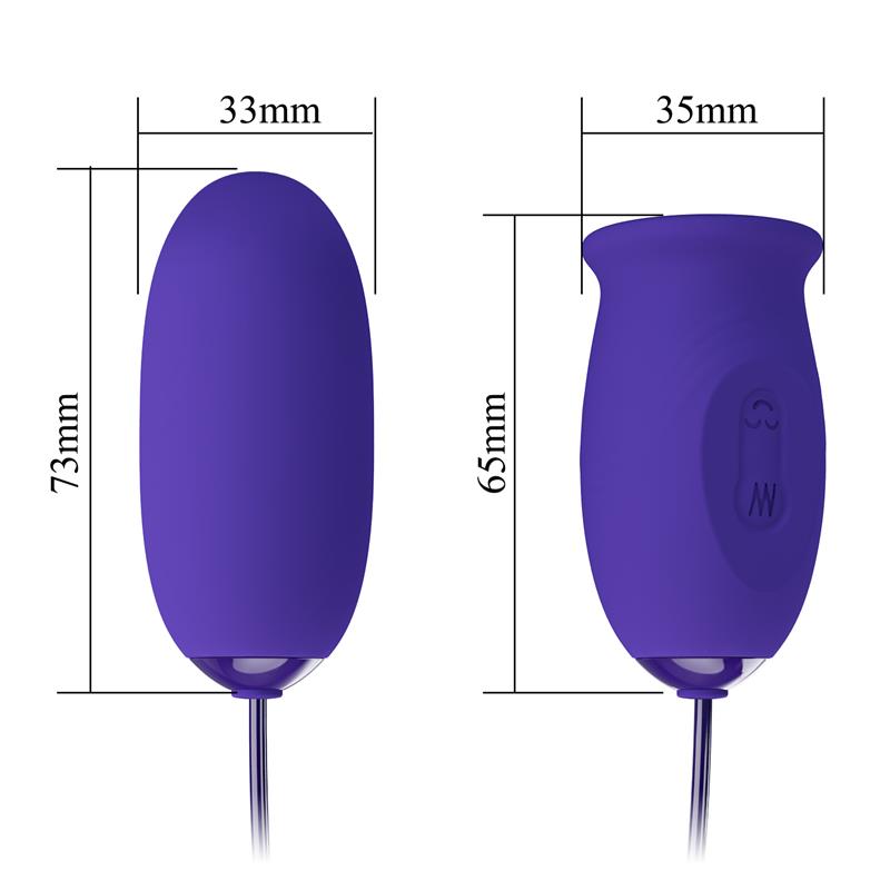 PRETTY LOVE - DAISY YOUTH VIOLET RECHARGEABLE VIBRATOR STIMULATOR