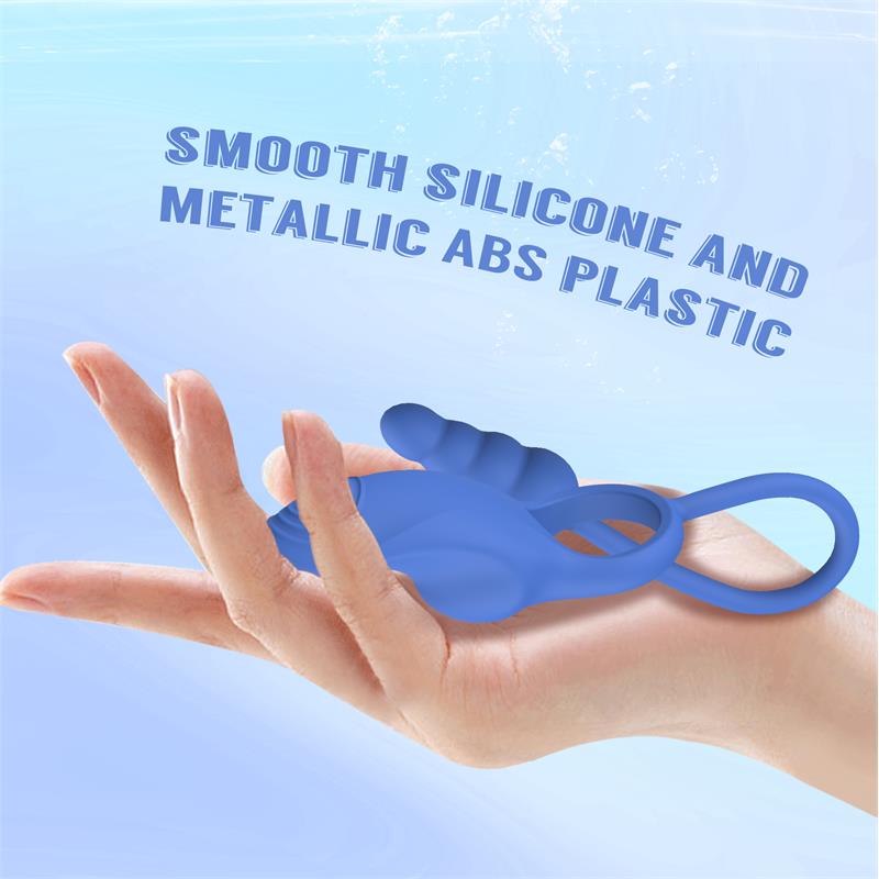 CHISA - DALLY BUTT PLUG WITH COCKRING WITH VIBRATION