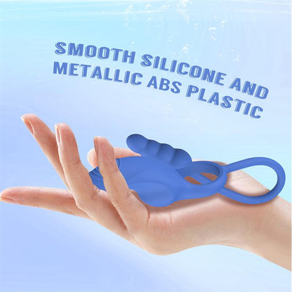 CHISA - DALLY BUTT PLUG WITH COCKRING WITH VIBRATION