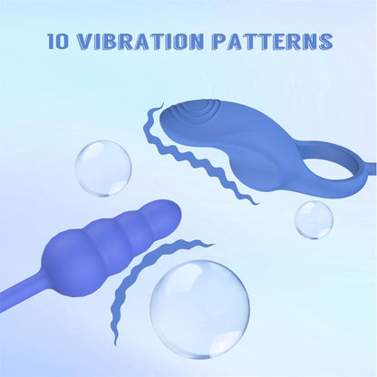 CHISA - DALLY BUTT PLUG WITH COCKRING WITH VIBRATION