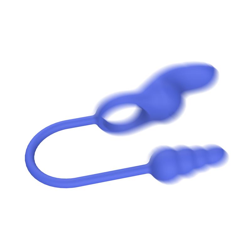 CHISA - DALLY BUTT PLUG WITH COCKRING WITH VIBRATION