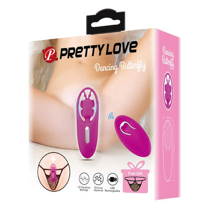 PRETTYLOVE - DANCING BUTTERFLY PANTY STIMULATOR REMOTE CONTROL