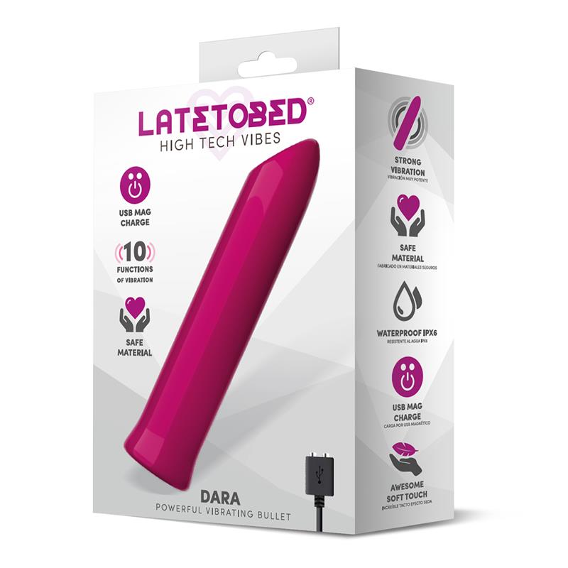 LATETOBED - DARA POWERFUL VIBRATING BULLET