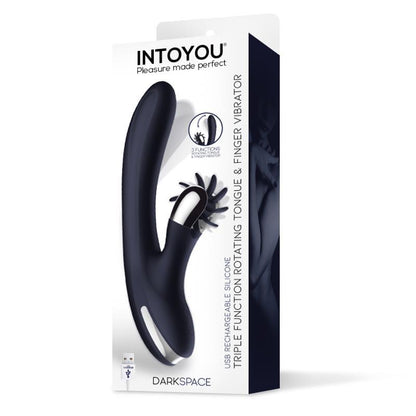 INTOYOU - DARKSPACE VIBE WITH ROTATING TONGUES AND FINGER MOVEMENT BLUE