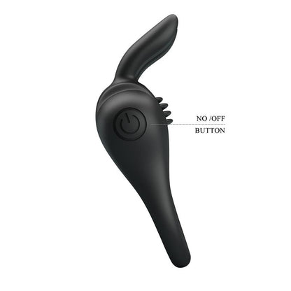 PRETTYLOVE - DAVION COCK RING WITH VIBRATION AND RABIT