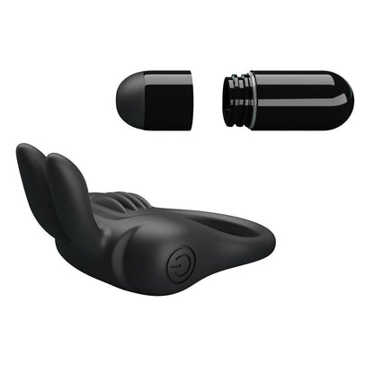 PRETTYLOVE - DAVION COCK RING WITH VIBRATION AND RABIT