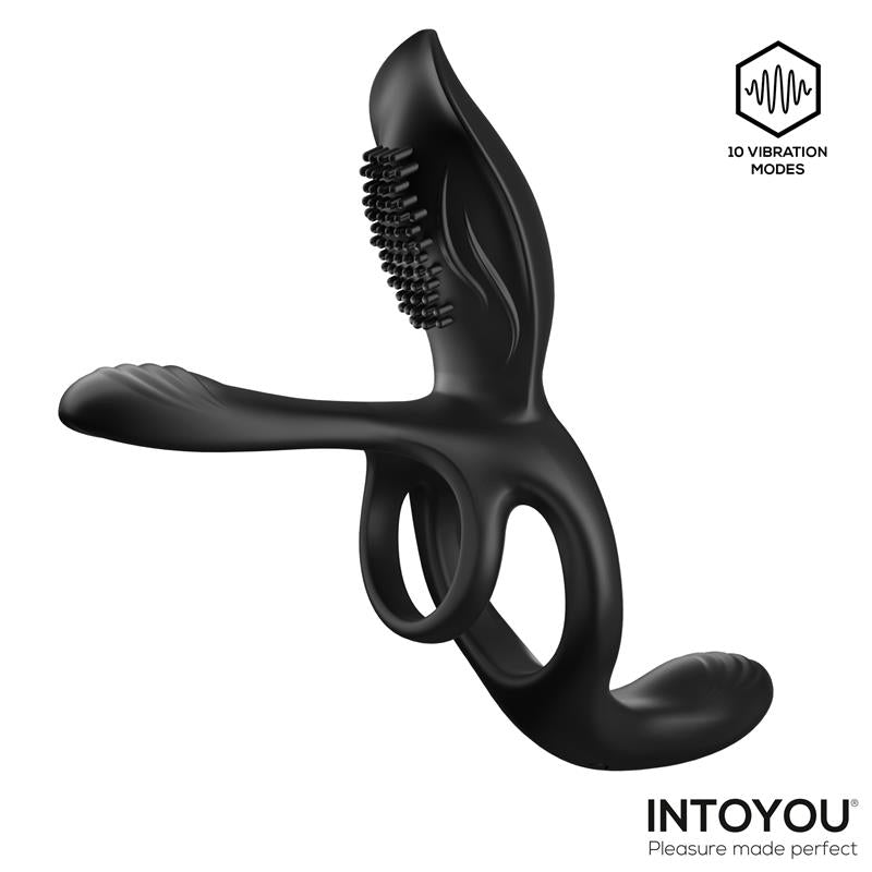 INTOYOU - DAXER GIRTH GAINER VIBRATING DOUBLE COCKRING