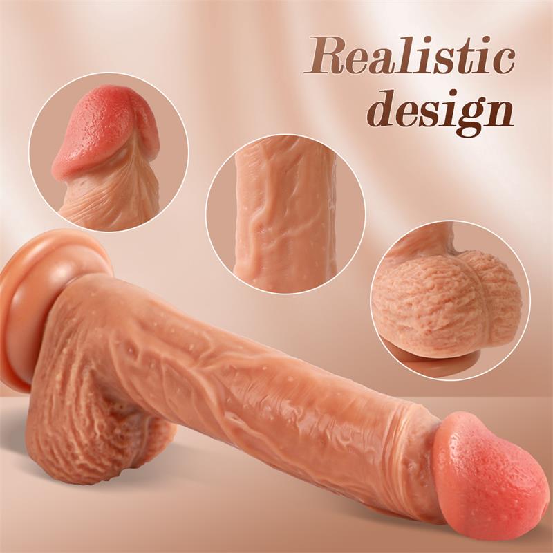 XISE - DEAN DILDO WITH THRUSTING AND VIBRATING 8